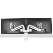 Chief KX Low-Profile Dual Monitor Arm 76.2 cm (30') Desk White