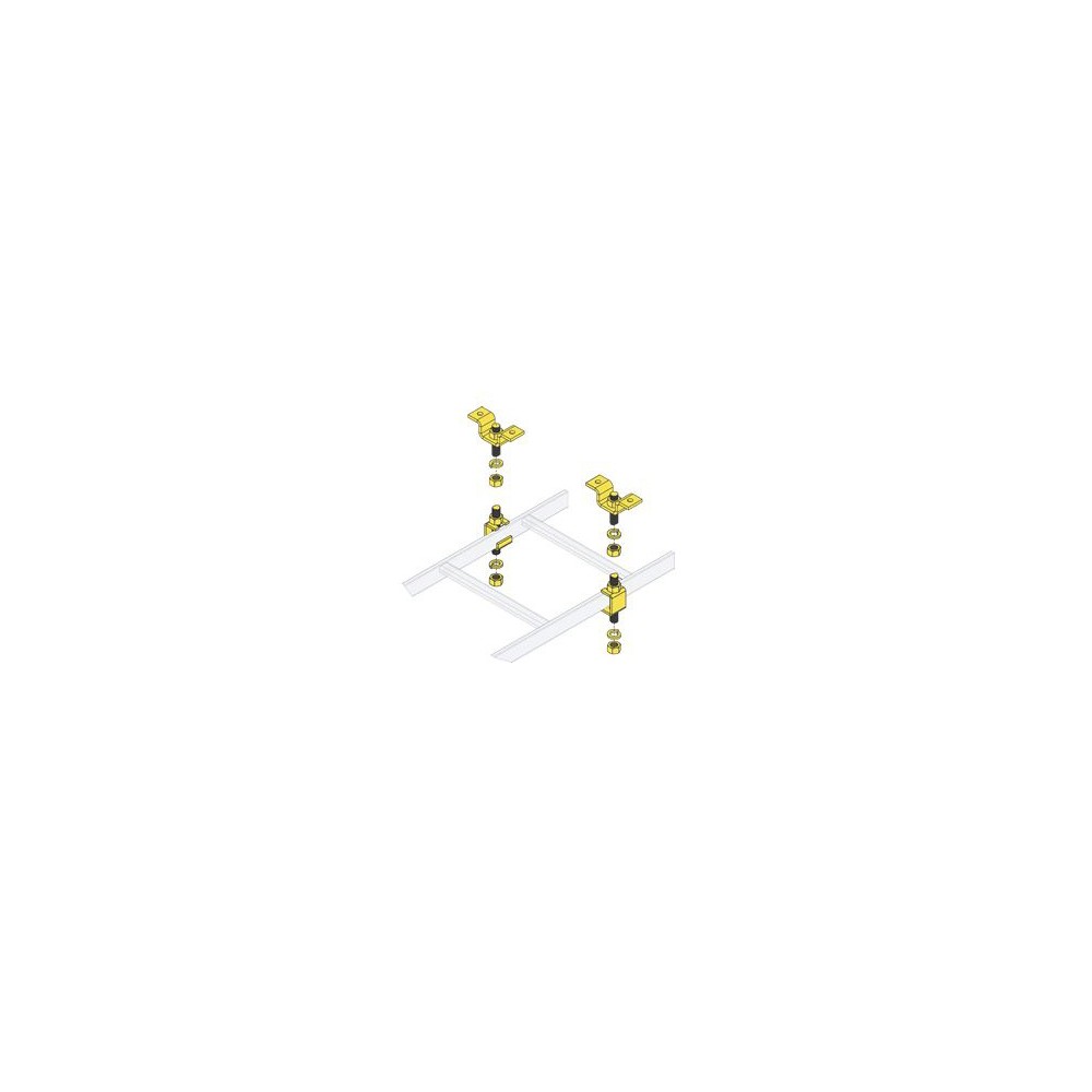 Middle Atlantic Products 5/8' Threaded Rod 4pcs