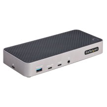 StarTech.com USB-C Triple Monitor Docking Station - HDMI/DP Triple 4k USB-C Dock - 5x USB Hub - GbE - 100W PD - Universal...