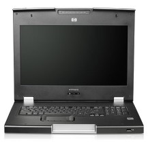 HP LCD8500 1U INTL Rackmount Console Kit rack console