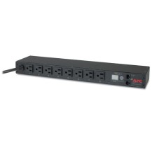 APC AP7800B power distribution unit (PDU) 8 AC outlet(s) 1U Black