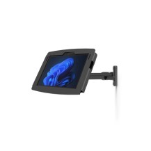 Compulocks Surface Pro 8-10 Space Enclosure Swing Wall Mount Plus Hub Black