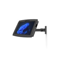 Compulocks Surface Pro 8-10 Space Enclosure Swing Wall Mount Plus Hub Black