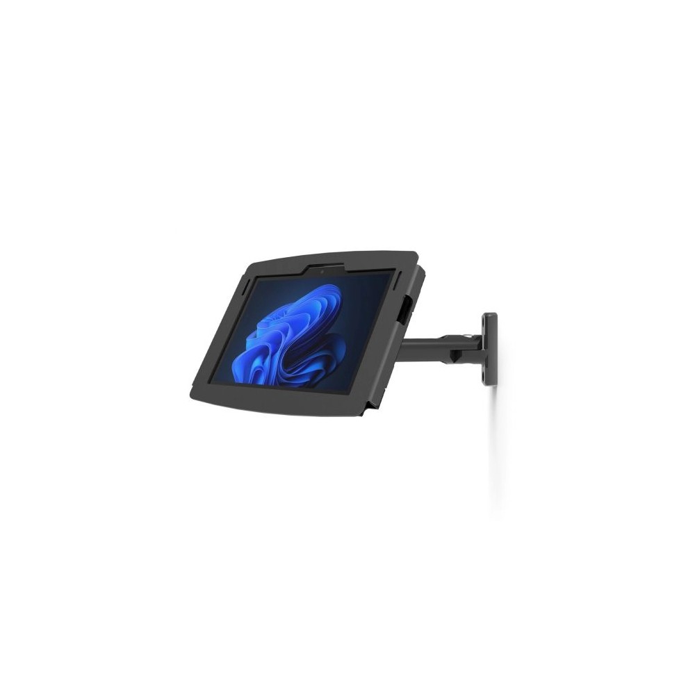 Compulocks Surface Pro 8-10 Space Enclosure Swing Wall Mount Plus Hub Black Compulocks Surface Pro 8-10 Space Enclosure Swing Wall Mount Plus Hub Black