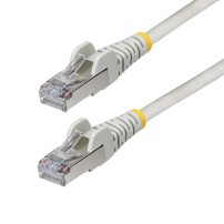 StarTech.com 100ft Gray CAT6a Ethernet Cable, Snagless RJ45, 10GbE, 100W PoE++, S/FTP, LSZH, 27AWG Pure Bare Copper Wire...