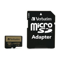 Verbatim Pro+ 64 GB MicroSDHC MLC Class 10