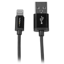 StarTech.com 1 m (3 ft.) USB to Lightning Cable - iPhone / iPad / iPod Charger Cable - High Speed Charging Lightning to USB...