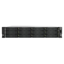 QNAP TS-h1277AXU-RP NAS Rack (2U) AMD Ryzen™ 5 16 GB DDR5 0 TB QNAP QTS Aluminium, Black