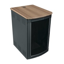 Middle Atlantic Products BGR-25SA32MDK-HM rack cabinet 25U Freestanding rack Black, Wood