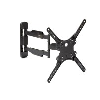 StarTech.com Full Motion TV Wall Mount - 32-55 inch (77lb/35kg) VESA Displays - Low Profile Universal Flat Screen TV Wall...