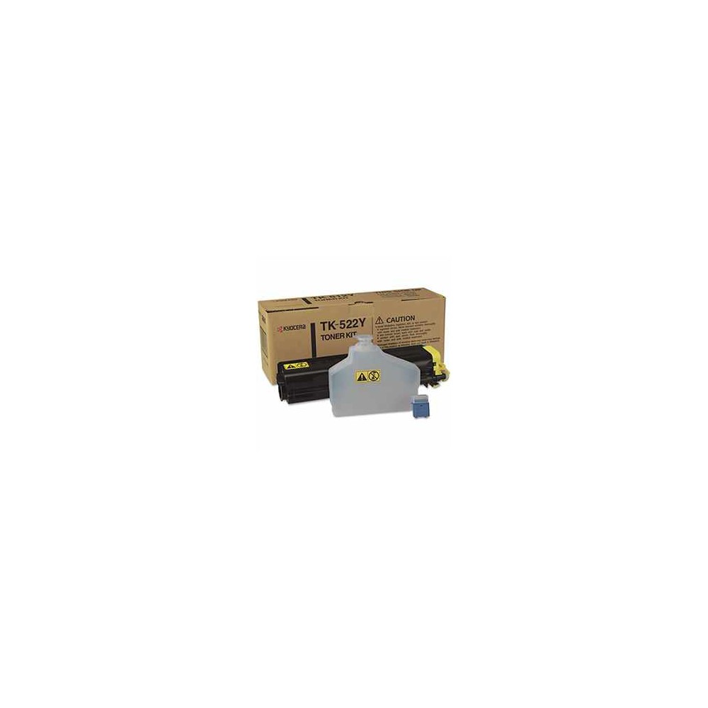 KYOCERA TK-522Y toner cartridge 1 pc(s) Original Yellow KYOCERA TK-522Y toner cartridge 1 pc(s) Original Yellow