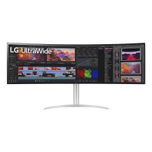 LG 49BQ95C-W computer monitor 124.5 cm (49') 5120 x 1440 pixels UltraWide Dual Quad HD White