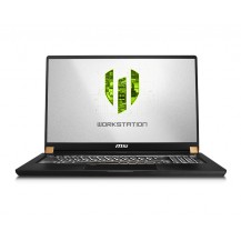 MSI Workstation WS75 9TK-656CA laptop Intel® Core™ i7 i7-9750H Mobile workstation 43.9 cm (17.3') Full HD 32 GB DDR4-SDRAM 1...