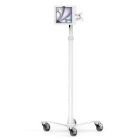 Compulocks iPad Air M2 11' (2024), Apex Enclosure Rolling Cart - Rise Freedom Extended White