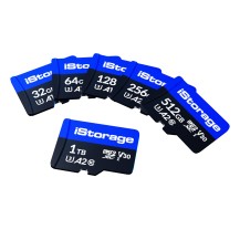 iStorage microSD card - 3 pack - 128GB MicroSDXC UHS-III Class 10