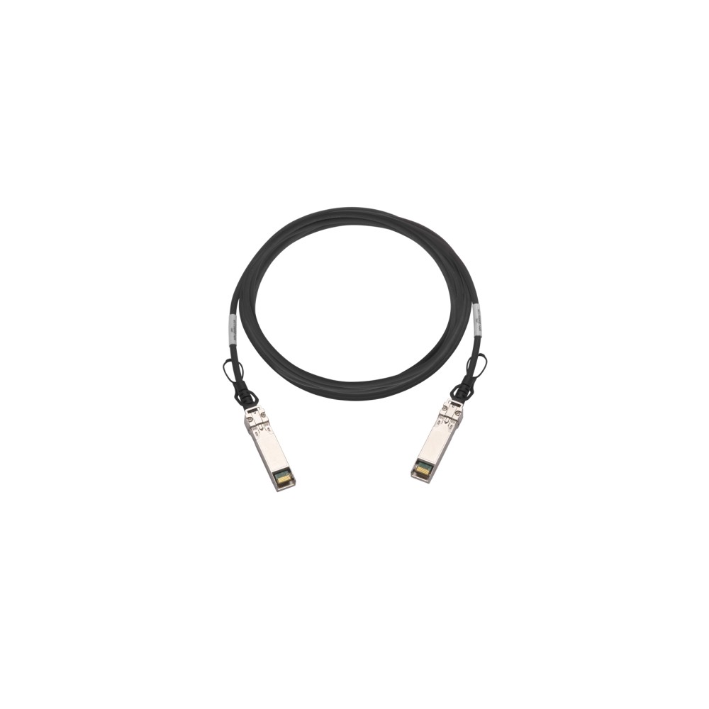 QNAP CAB-DAC50M-SFPP InfiniBand/fibre optic cable 5 m SFP+ DAC Black