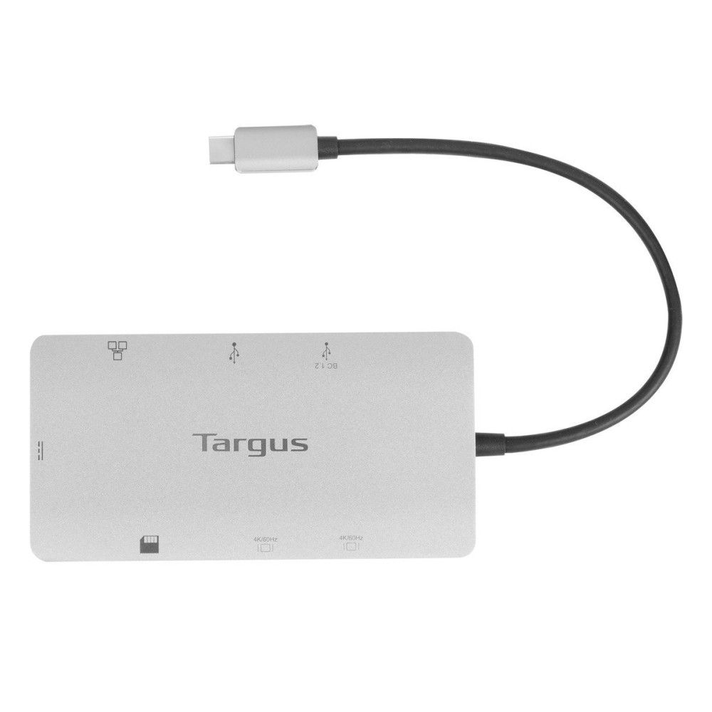 Targus DOCK423TT laptop dock/port replicator Wired USB 3.2 Gen 1 (3.1 Gen 1) Type-C Silver