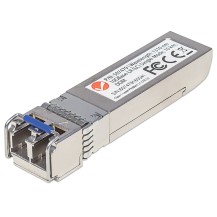 Intellinet Transceiver Module Optical, 10 Gigabit Fiber SFP+, 10GBase-LR (LC) Single-Mode Port, 10km, Wavelength 1310nm, MSA...