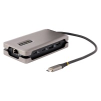 StarTech.com USB-C Multiport Adapter, 4K 60Hz HDMI 2.0b, HDR, USB 3.2 Gen 2 10Gbps Hub (2xUSB-C, 1xUSB-A), 100W PD Pass...