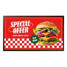 Samsung LH55OHDEBGBXZA Signage Display 139.7 cm (55') Wi-Fi 3500 cd/m² Black Tizen 24/7