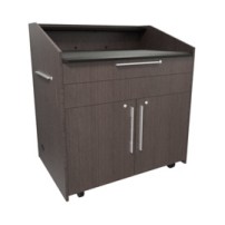Middle Atlantic Products L5KCB2SFHA3ZP002 Lectern Black, Wood