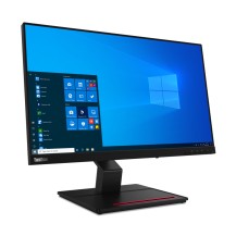 Lenovo ThinkVision T24t-20 LED display 60.5 cm (23.8') 1920 x 1080 pixels Full HD Touchscreen Capacitive Black